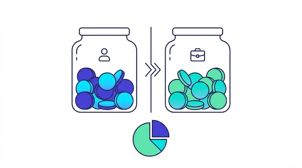 Control de gastos e ingresos de una PyME, separando finanzas personales y del negocio